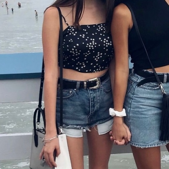 Silky Star Crop Top - Picture 2 of 5